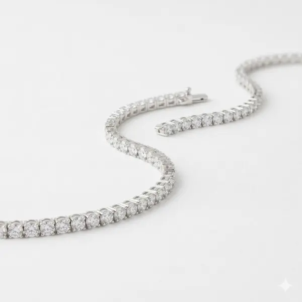Bracciale tennis argento 925