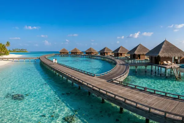 4 notti resort Maldive overwater